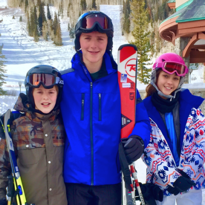 Skiing + Teens = Smiles for Miles